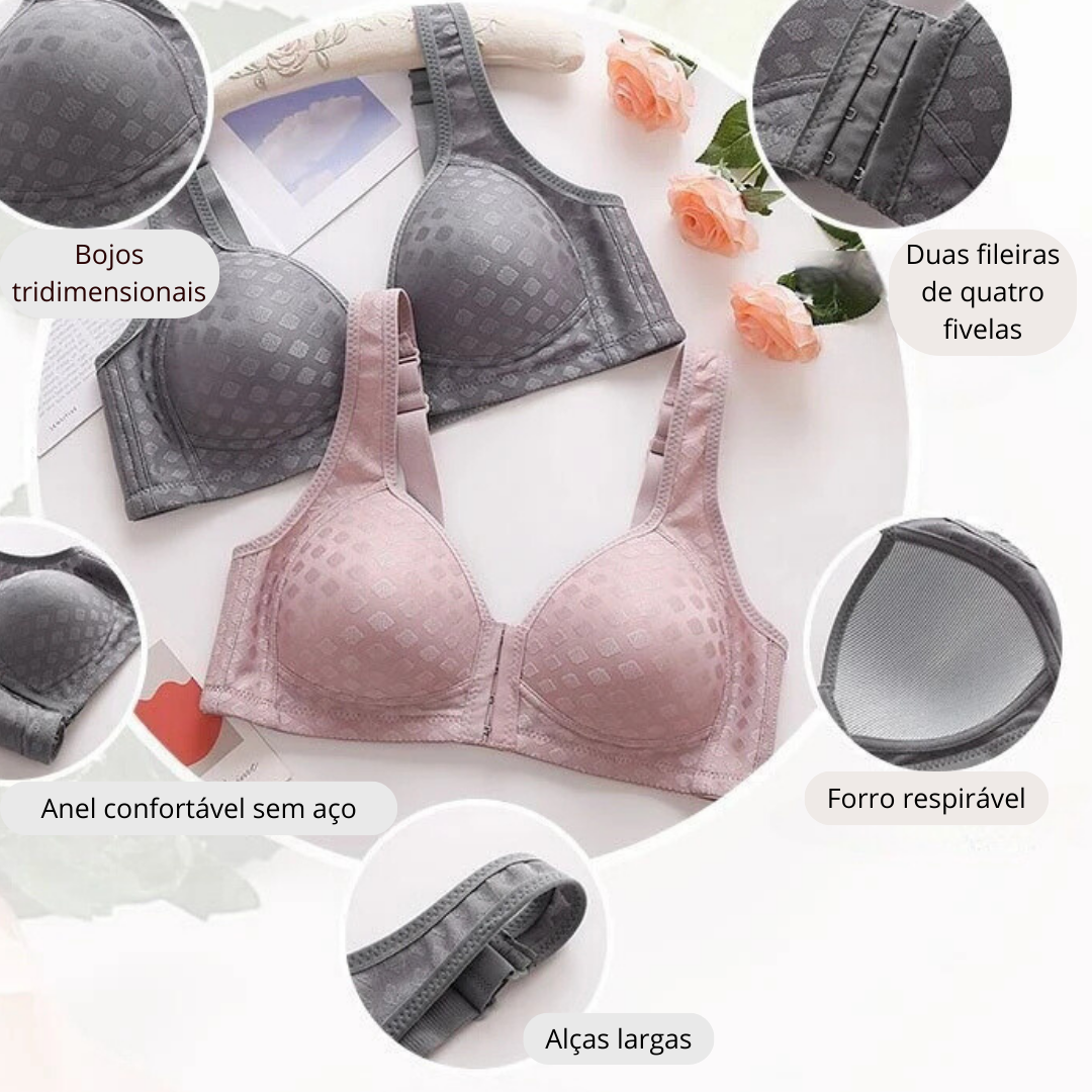 Sutiã de Sustentação e Conforto: Suporte Perfeito e Maciez para o Dia Todo!
