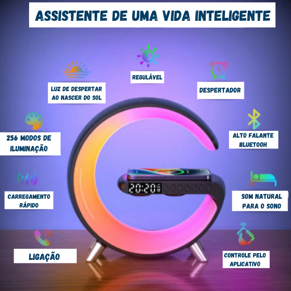 Despertador Multifuncional Google