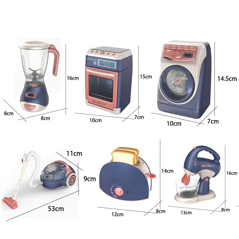 Brinquedos de Cozinha, Eletrodomésticos para faz de Conta educativos