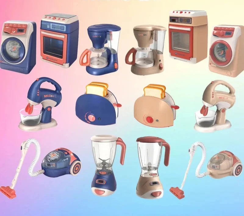 Brinquedos de Cozinha, Eletrodomésticos para faz de Conta educativos