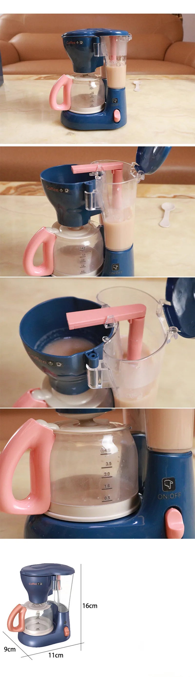 Brinquedos de Cozinha, Eletrodomésticos para faz de Conta educativos