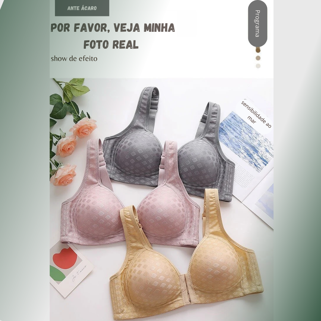 Sutiã de Sustentação e Conforto: Suporte Perfeito e Maciez para o Dia Todo!