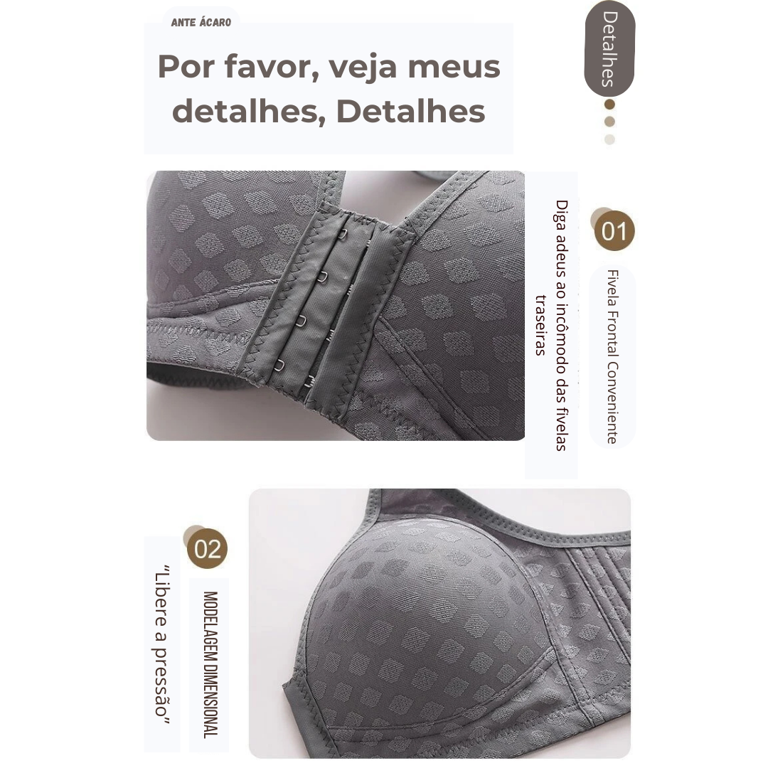 Sutiã de Sustentação e Conforto: Suporte Perfeito e Maciez para o Dia Todo!